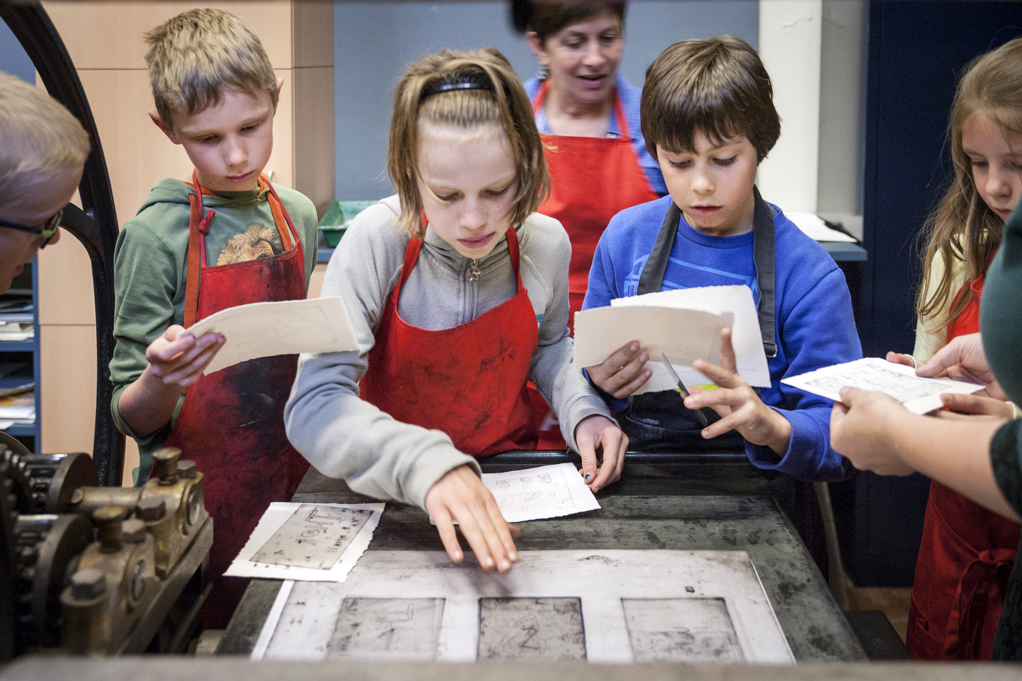 Workshop: Meester etsen droge naald | scholen