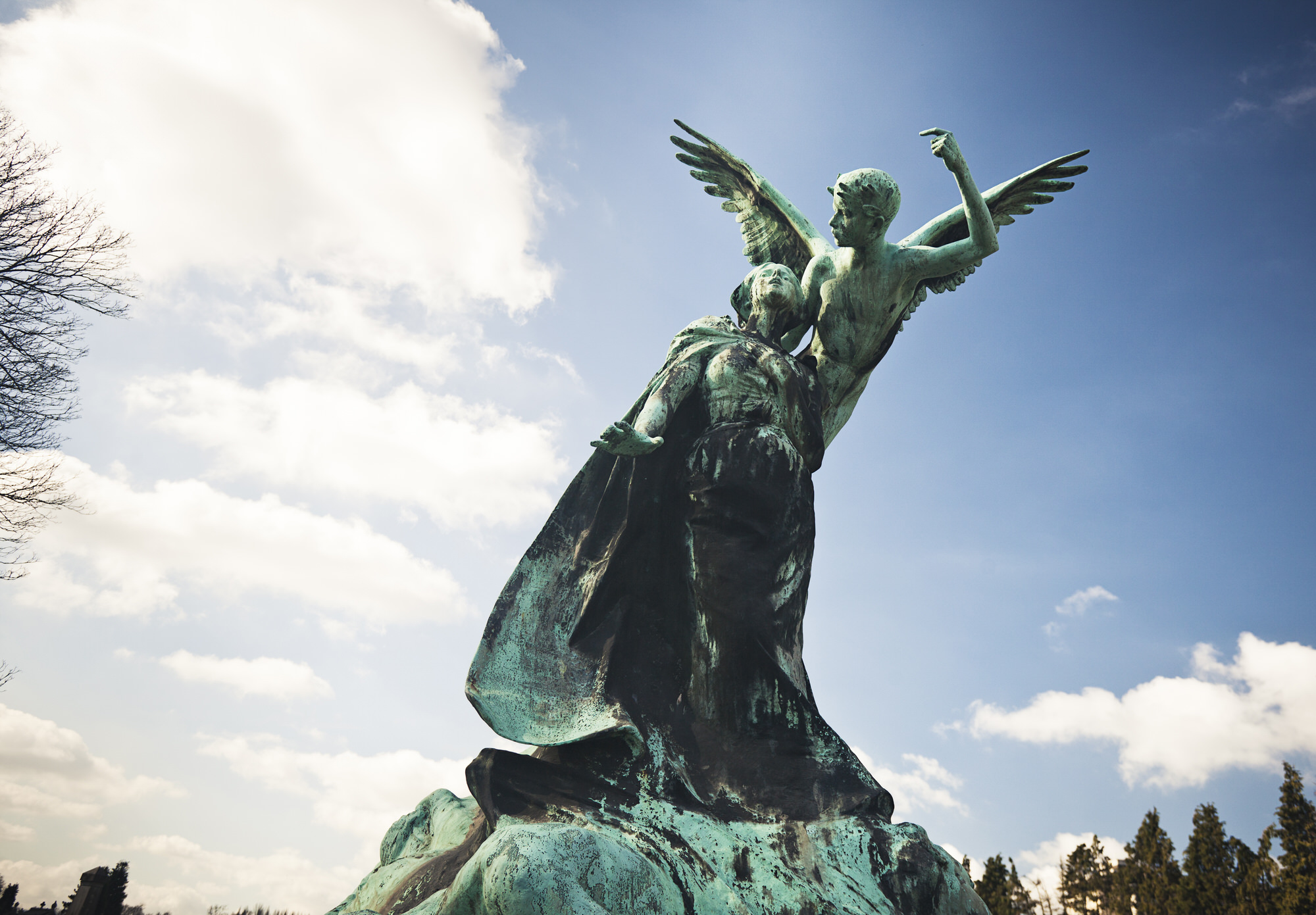 Le cimetière de Parc Schoonselhof