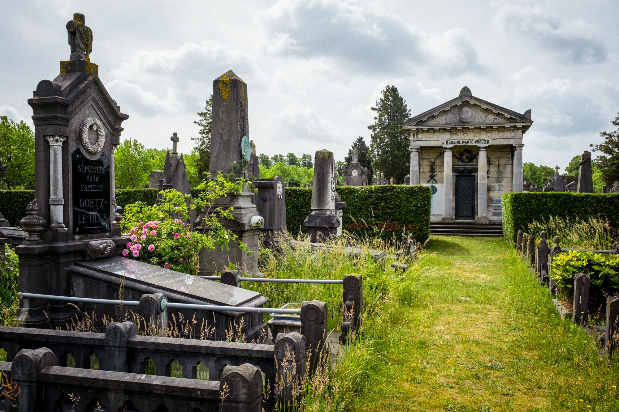 Le cimetière de Parc Schoonselhof