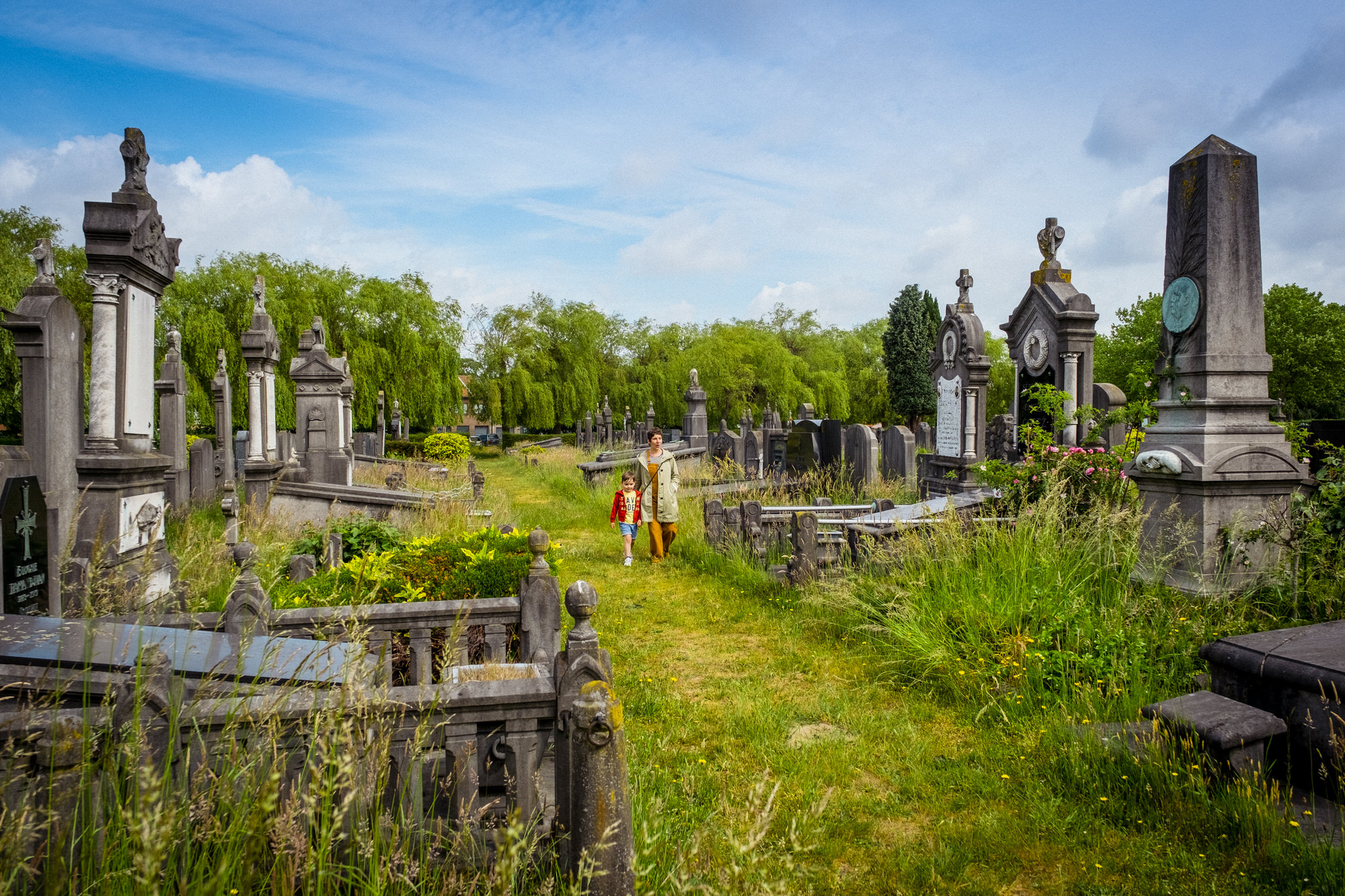 Le cimetière de Parc Schoonselhof