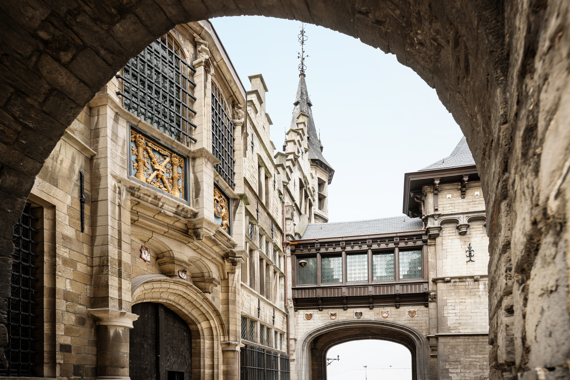 Around Het Steen: DNA of Antwerp city