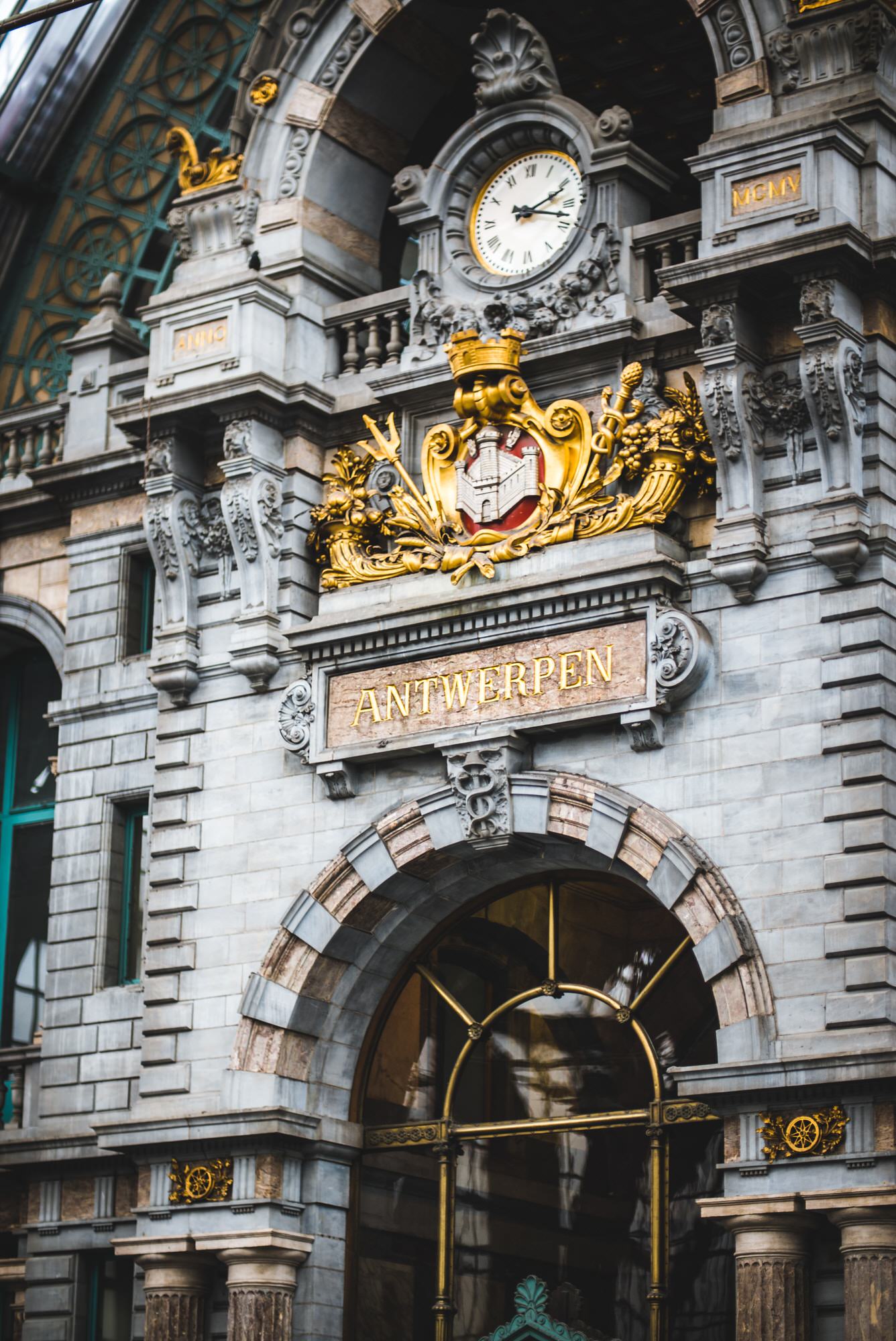 La gare centrale à Anvers