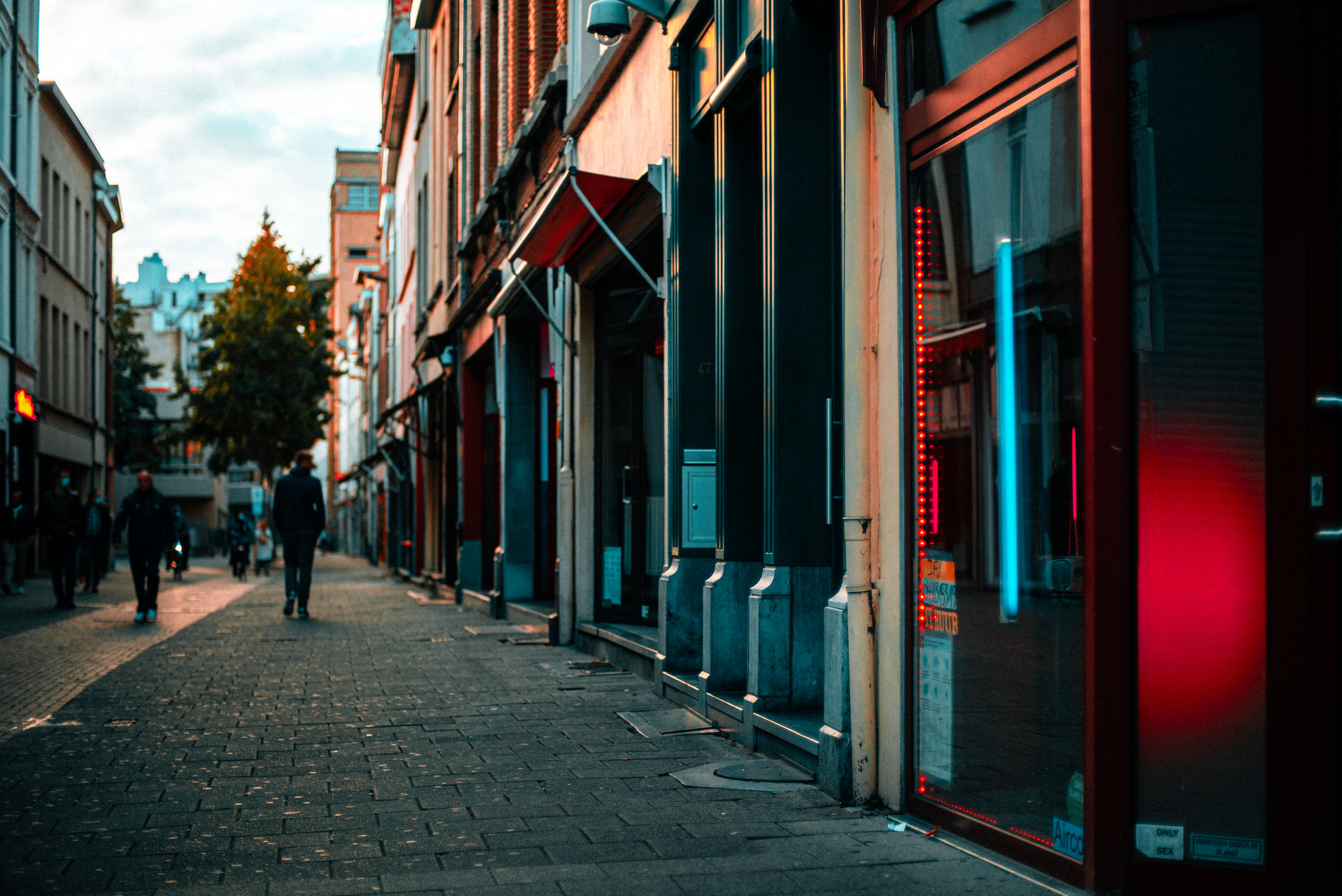 Le quartier des marins: le quartier rouge