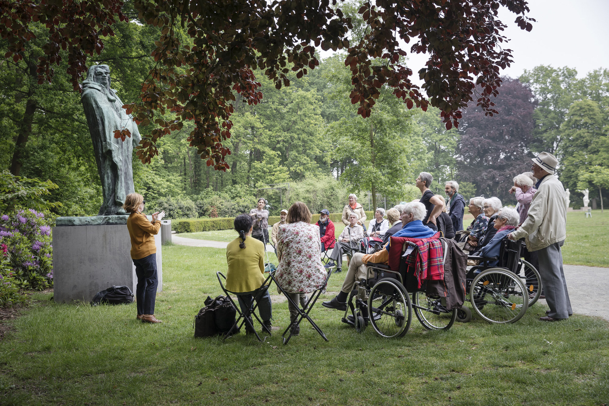 Rencontrez-moi @ Musée Middelheim – adultes atteintes de démence résidant dans des maisons de repos