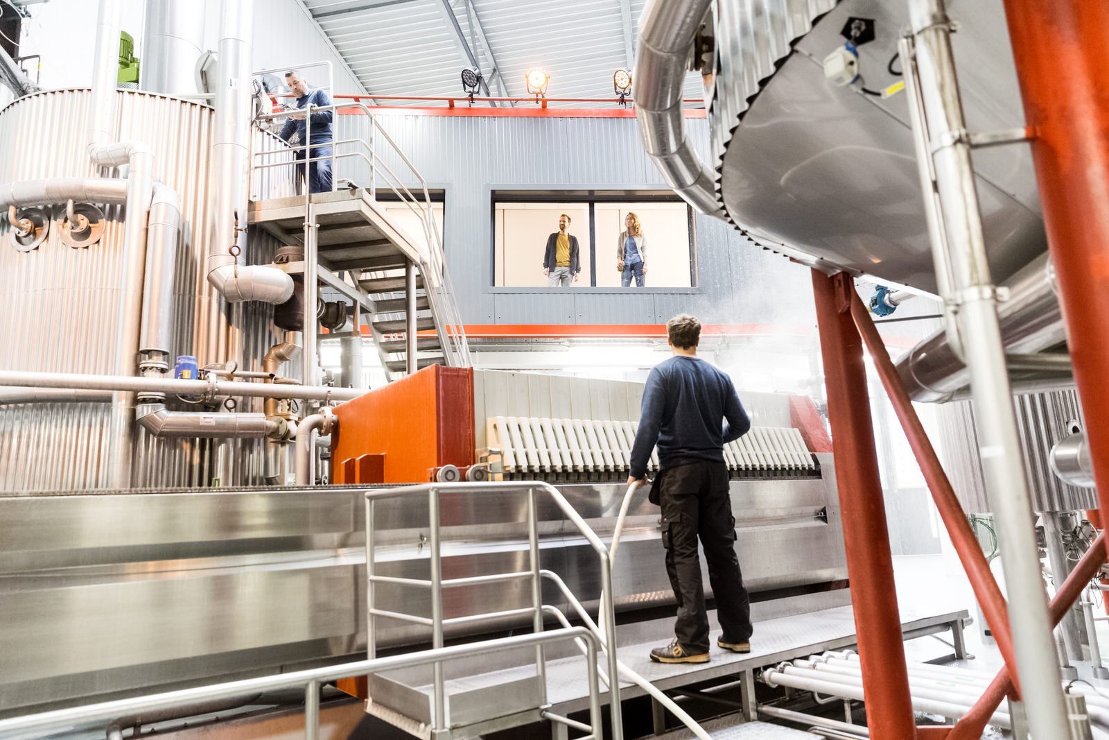 Interaktive Tour in die Brauerei De Koninck