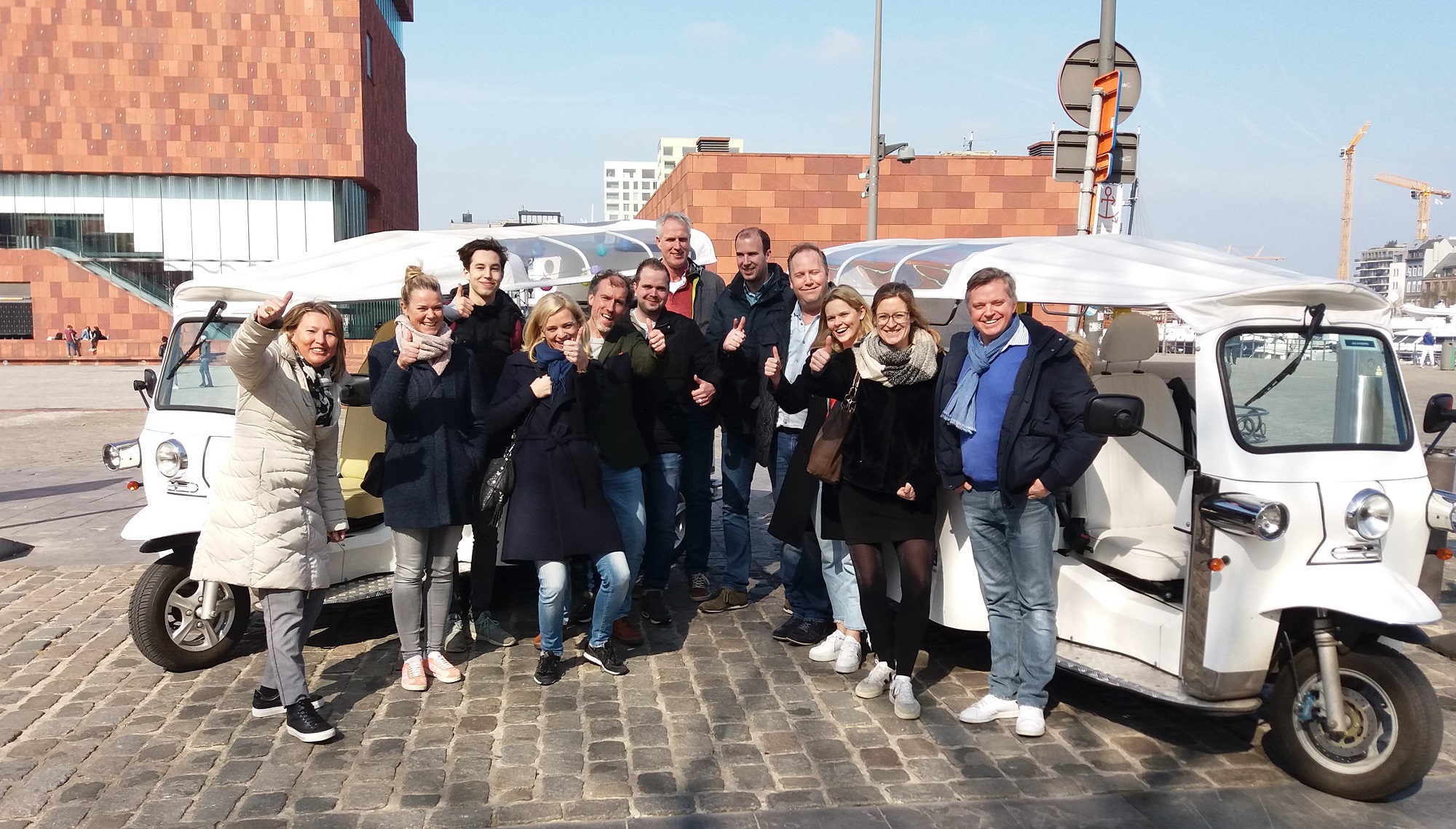 Tuk-Tuk Tour: Antwerpen Deluxe