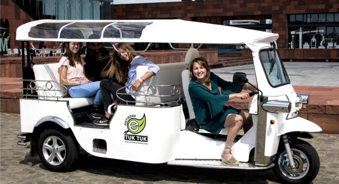 Tuk-Tuk Tour: Antwerpen Deluxe