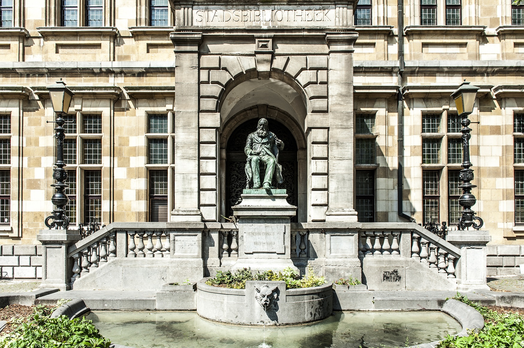 Visite de la bibliothèque patrimoniale Hendrik Conscience | billet d’entrée uniquement en combinaison avec une visite guidée