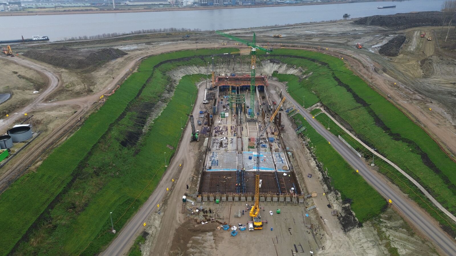 Baustellenbesuch Scheldetunnel Linkeroever – Oosterweel-Verbindung