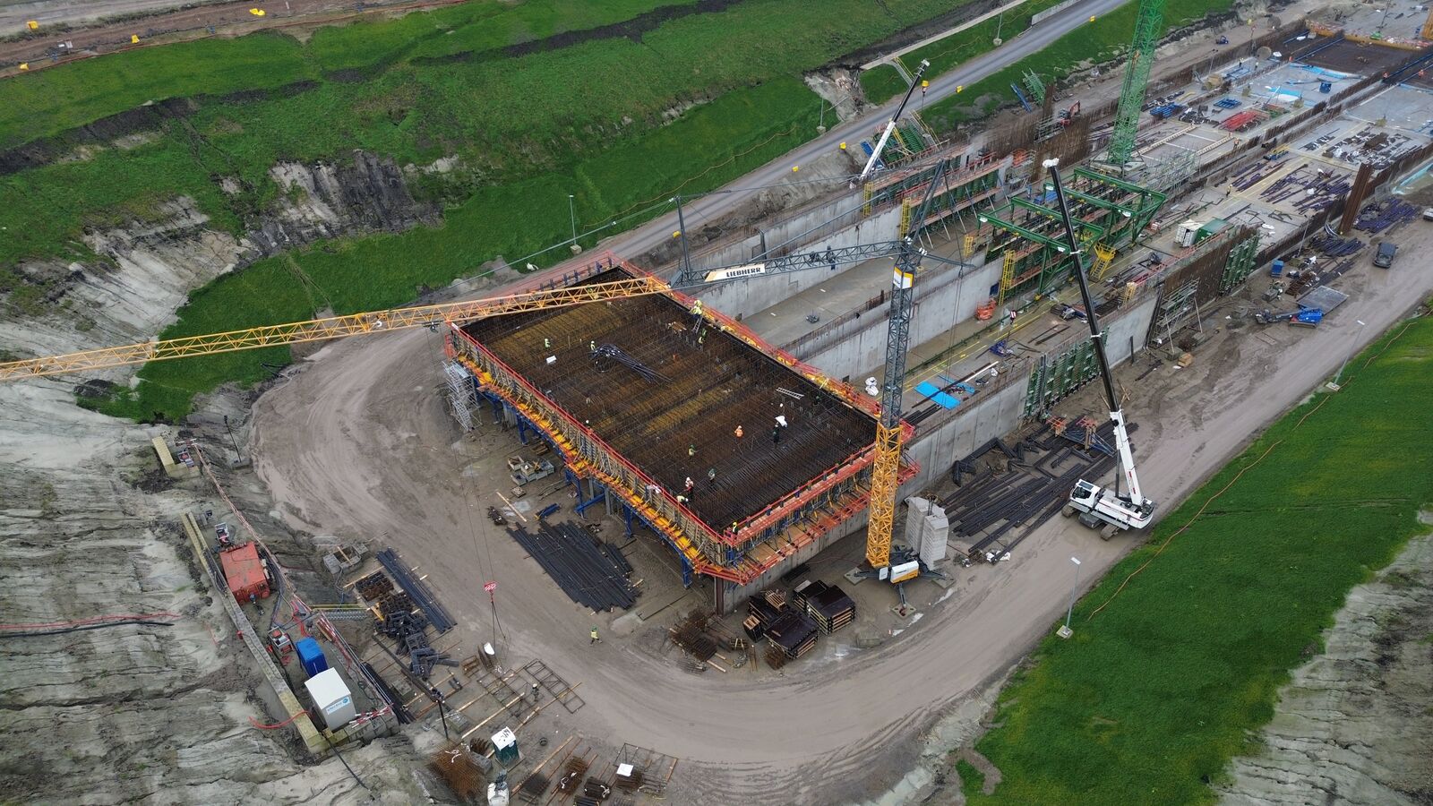 Baustellenbesuch Scheldetunnel Linkeroever – Oosterweel-Verbindung