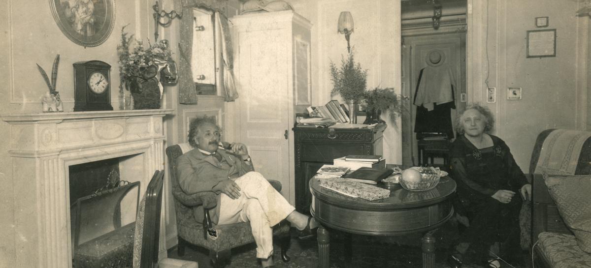 Albert Einstein: beroemde passagier, gewilde vluchteling