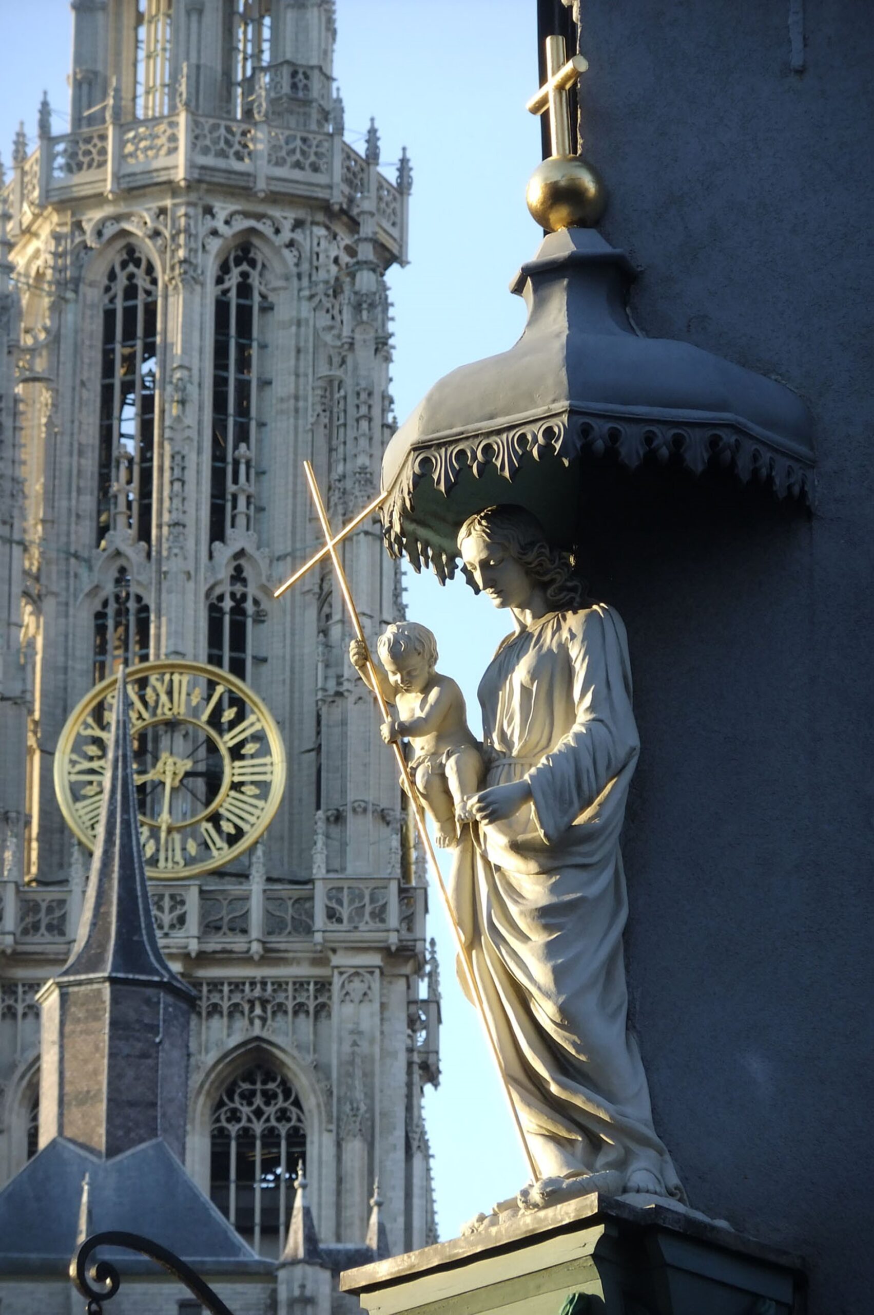 Marian Walk in the historical center